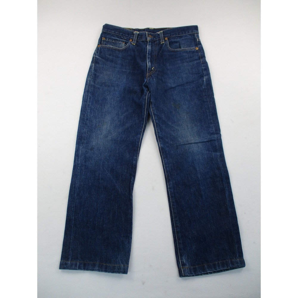 Vintage 1999 Levi's LVC 71517-0017 Big E Jeans Valencia St Factory 555 USA 32x27